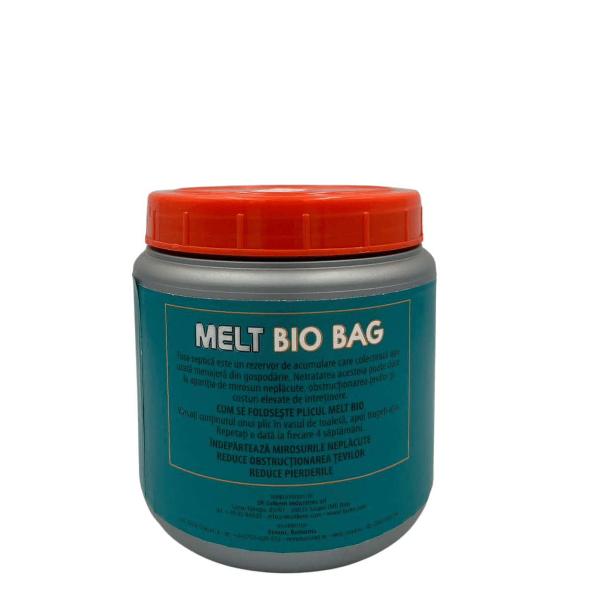 Tratament pentru țevi pulbere melt bio bag